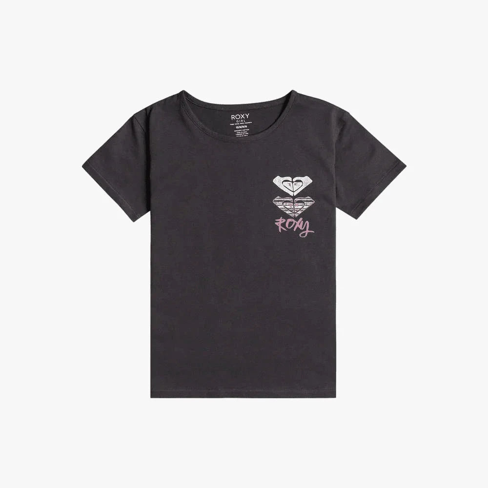 Roxy Girls Day & Night A Short Sleeve Tee Phantom | Roxy