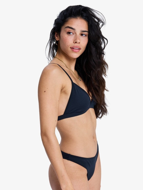 Roxy Womens Essential Bikini Bottom Black