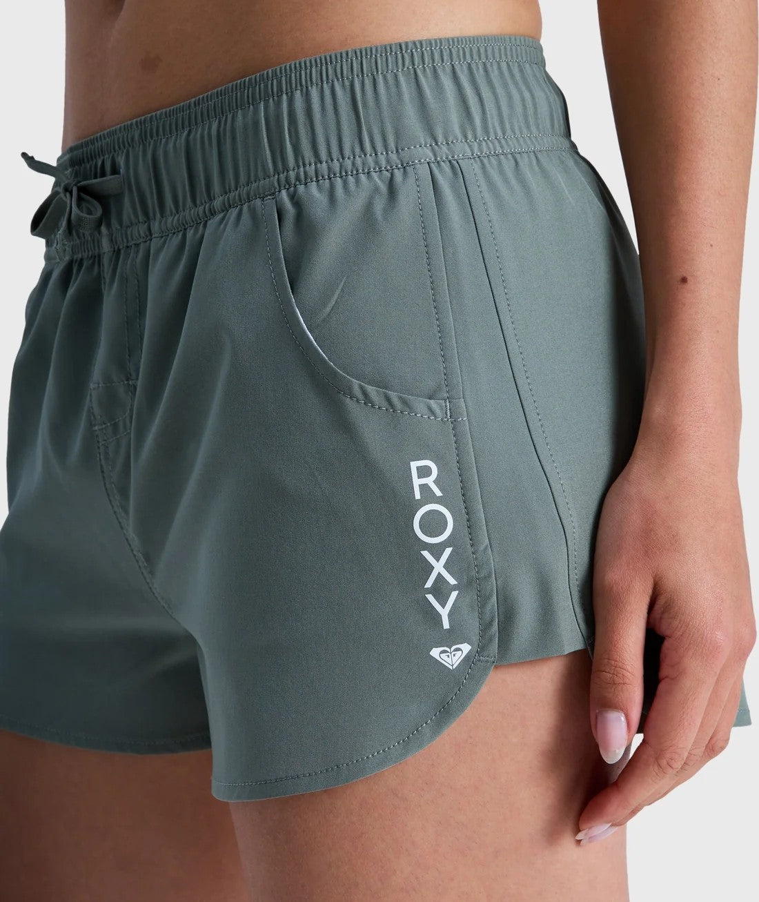 Roxy Womens Wave 2Inch Boardshorts Agave Green