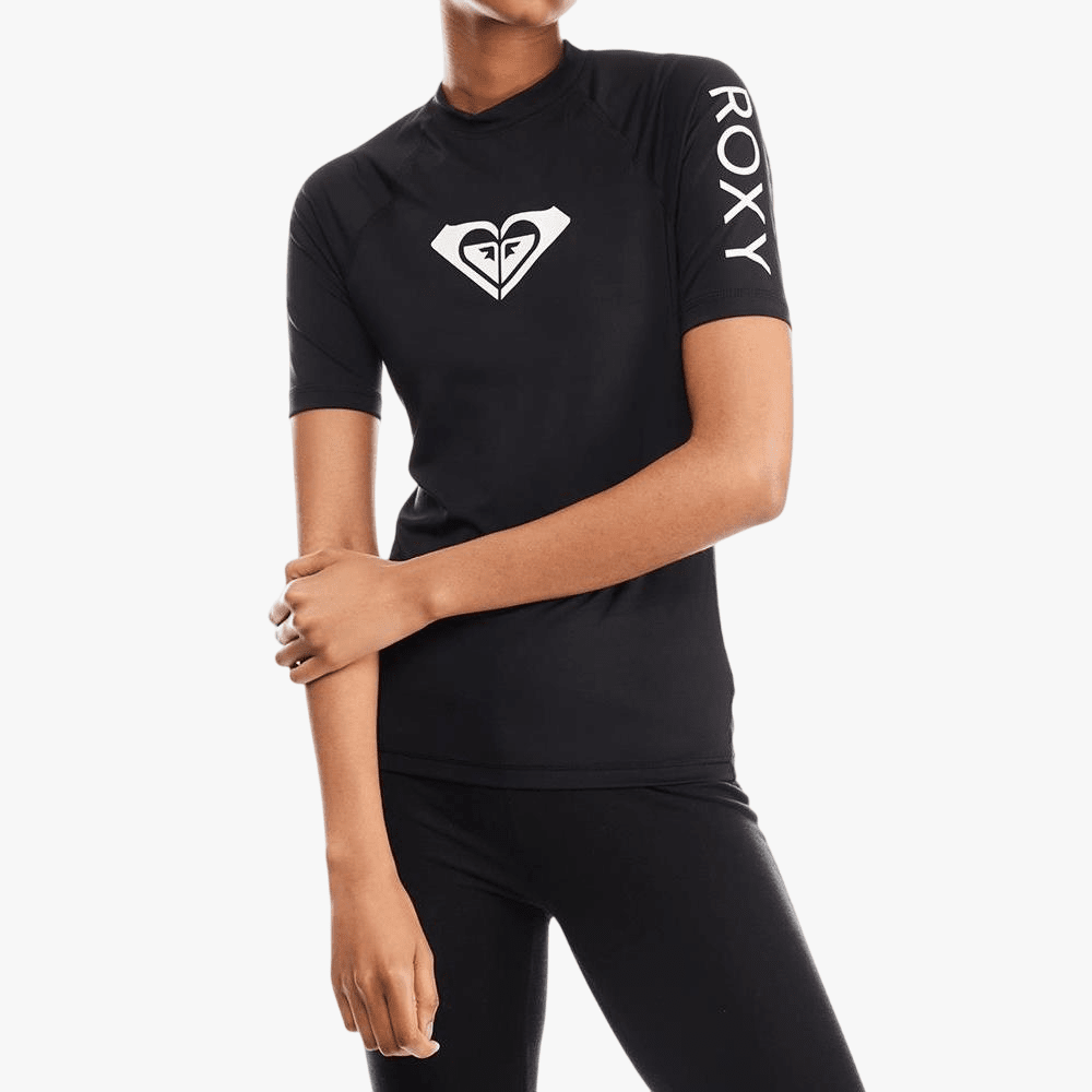 Roxy Womens Whole Hearted Rashvest Anthracite | Roxy