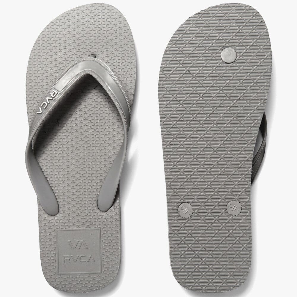 Rvca Mens All The Way Sandal Grey | Rvca