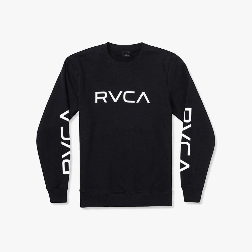 Rvca Mens Big Rvca Sweater 3X Black | Rvca