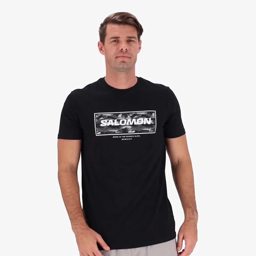 Salomon Mens Force Tee Black | Salomon
