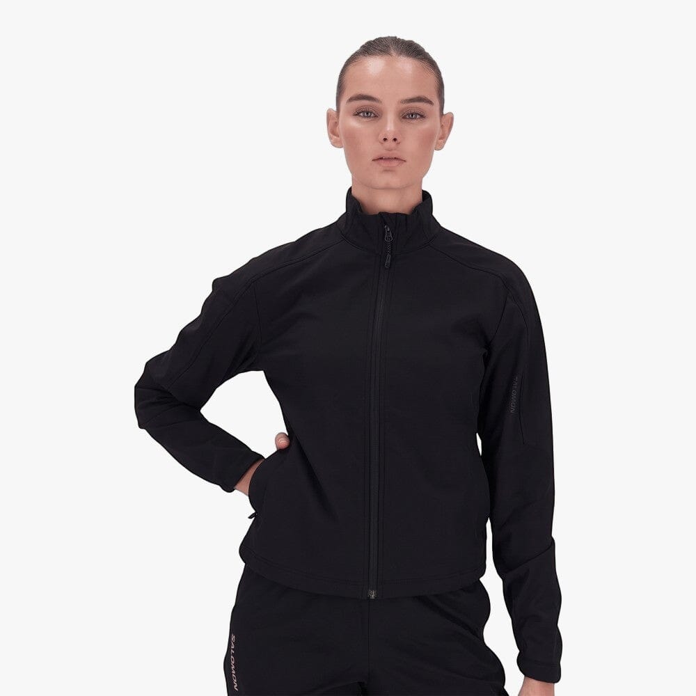 Salomon Womens Raven Softshell Jacket Black | Salomon