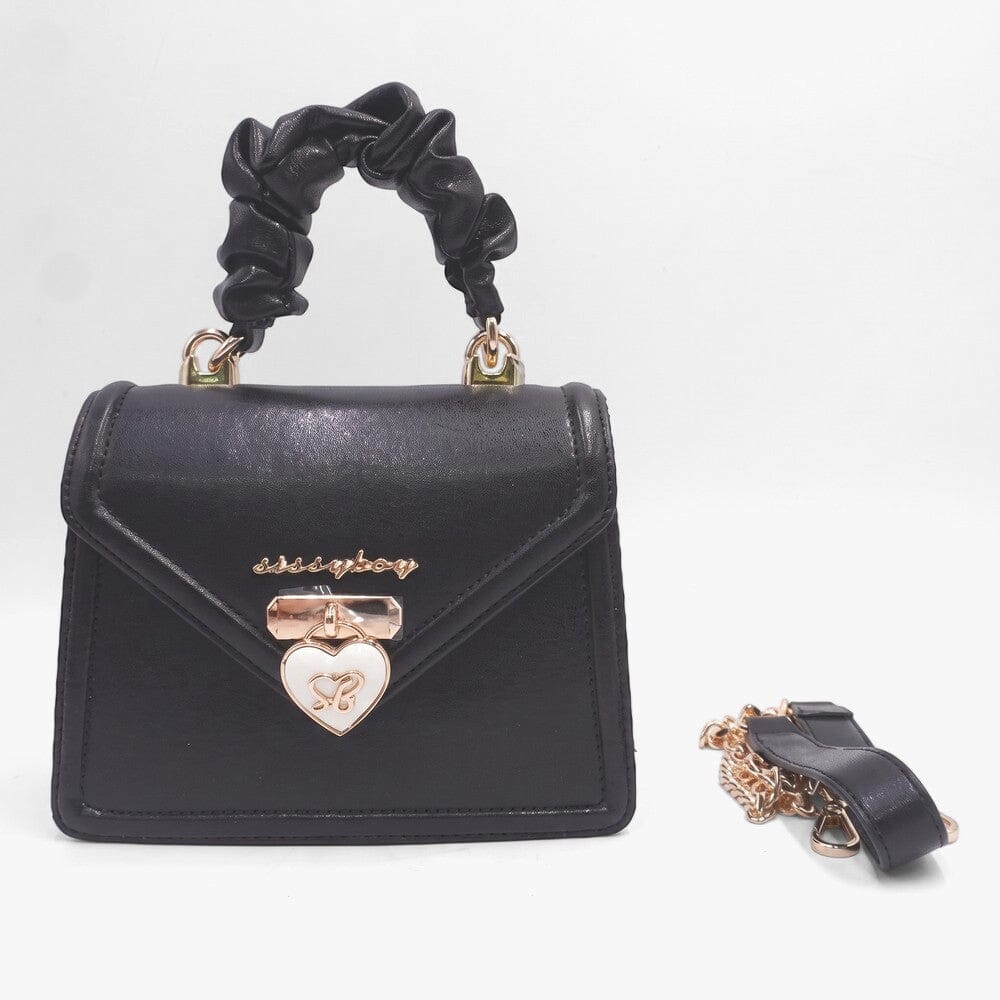 Sissy Boy Pom Pom Bag Bag Black | Sissy Boy