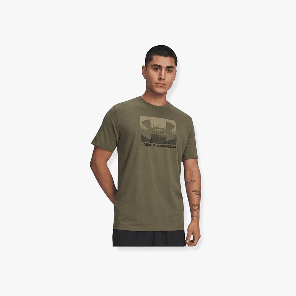 Under Armour Mens Boxed Sports Updated Short Sleeve Tee 390 Green | Under Armour