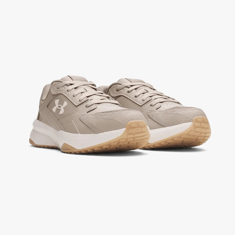 A pair of beige Under Armour Men&
