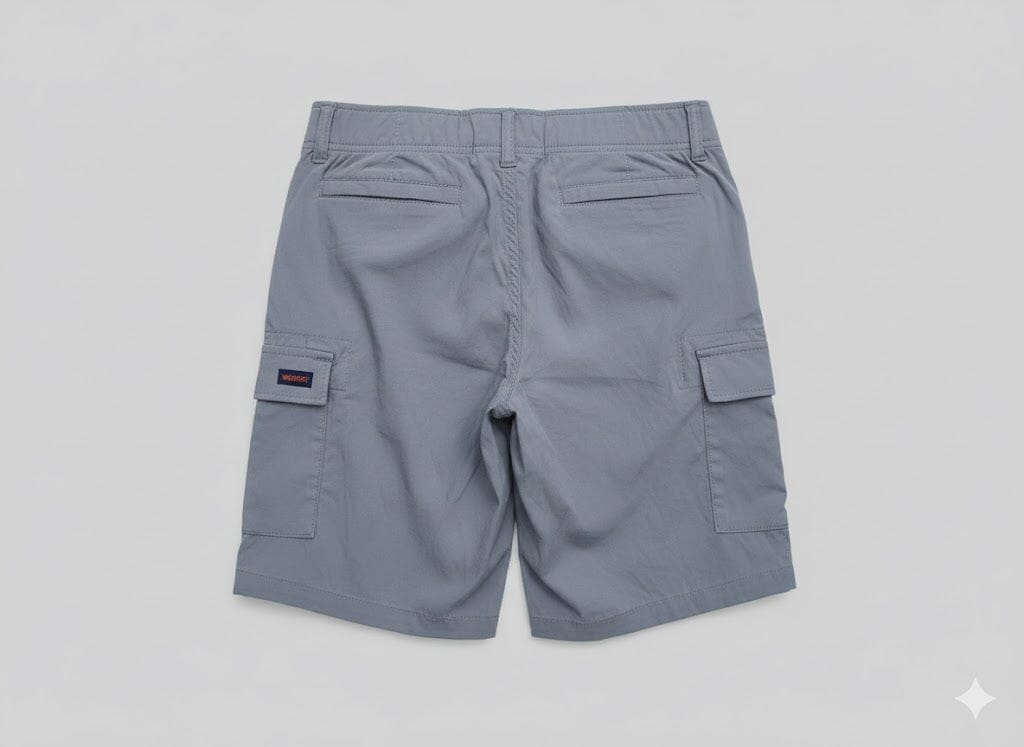 Wearfirst Mens Cargo Tech Shorts Grey | Wearfirst