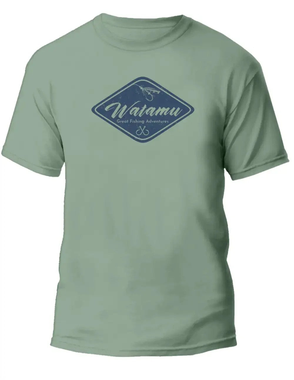 Watamu Fishing Adventure Tee Sage