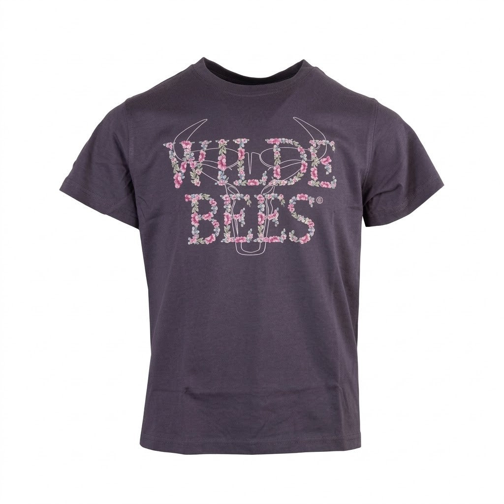 Wildebees Girls Wild Flower Tee Dove
