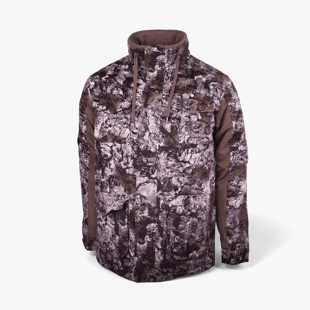 Wildebees Mens Padded Bush Long Jacket Bark | Wildebees