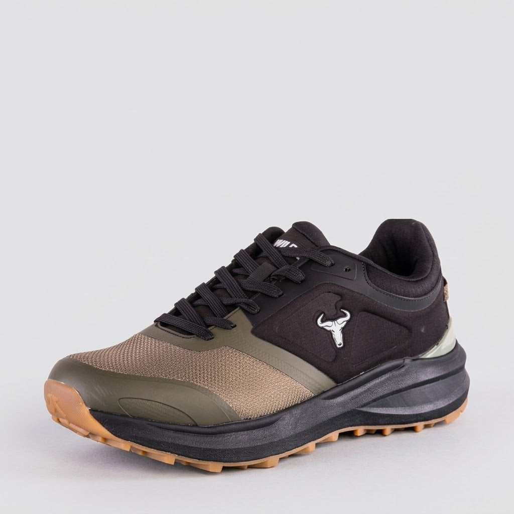 Wildebees Terrain Runner Sneaker Black Olive