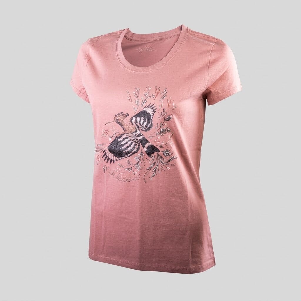 Wildebees Womens Blooming Hoepoe Tee Cameo | Wildebees