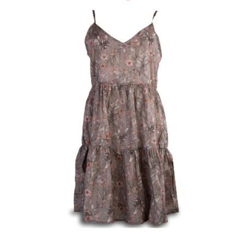 Wildebees Womens Floral Summer Dress Sage Floral