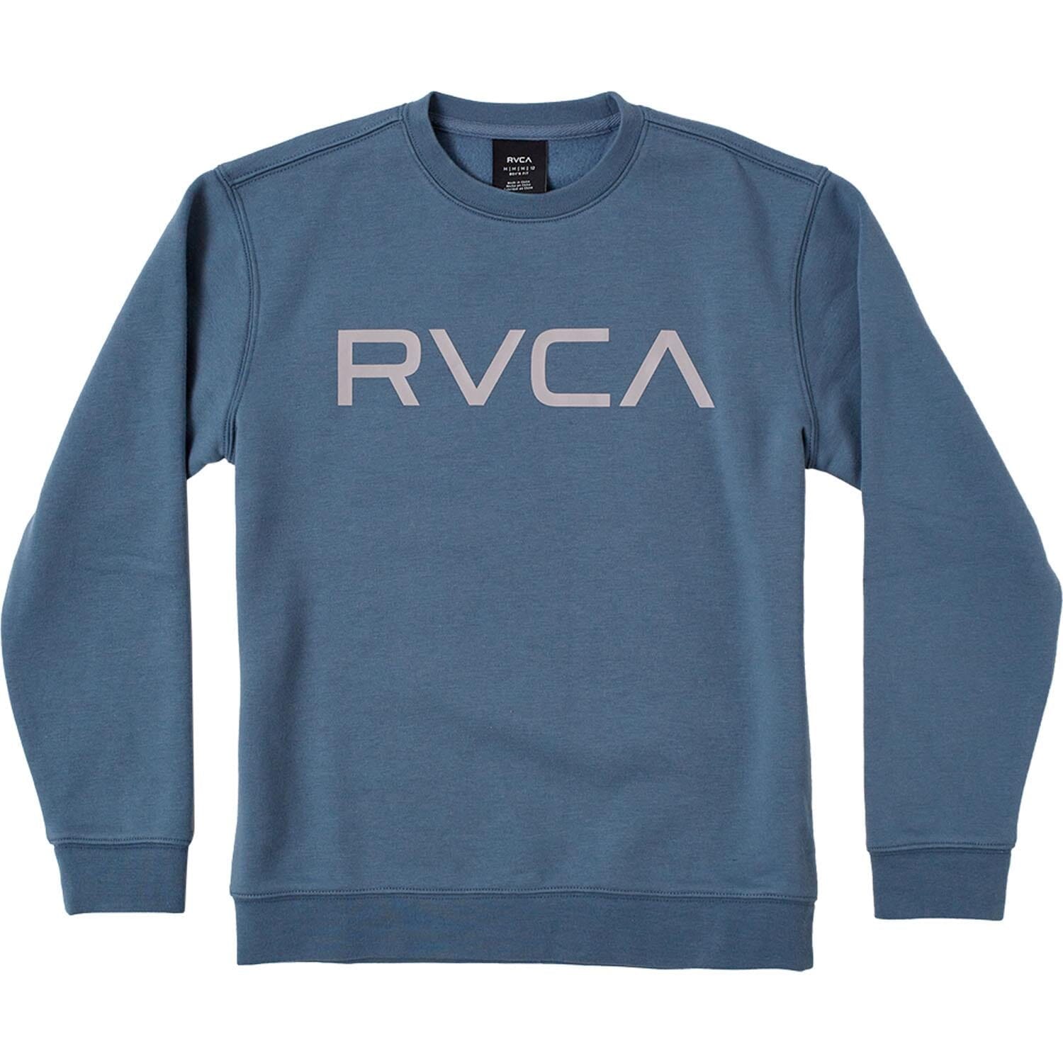 Rvca Boys Pullover Sweater Industrial Blue Rvca
