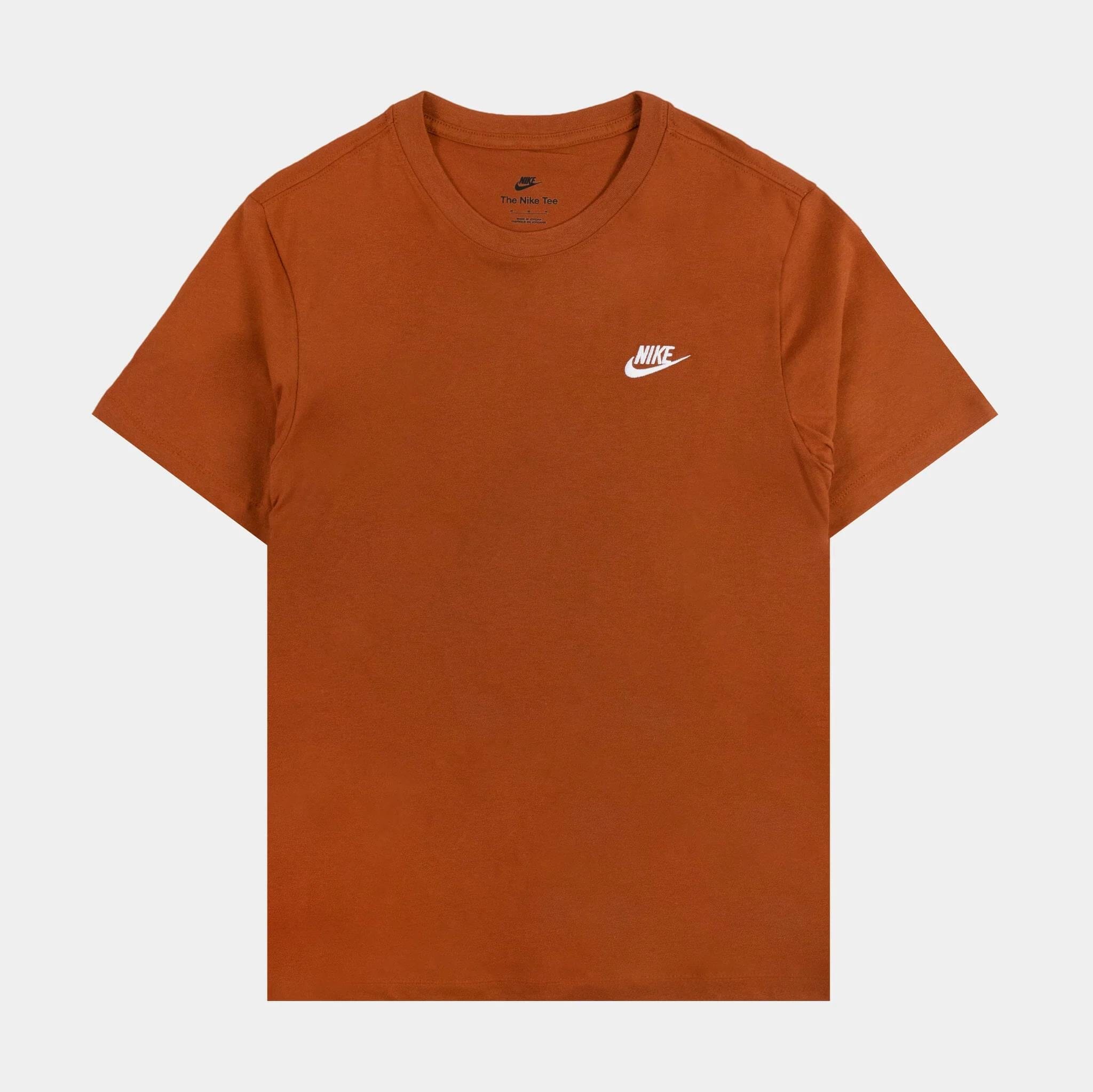 Nike Mens Sportswear Club Tee Des Brown - Main Image