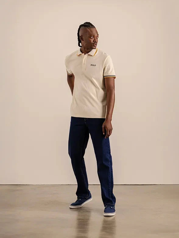 Polo Mens Paul Comfort Fit Relaxed Leg Stretch Denim Indigo | Polo