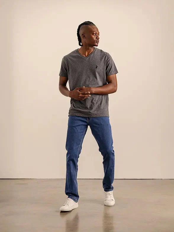 Polo Mens Simon Straight Leg Jean Stone Wash | Polo
