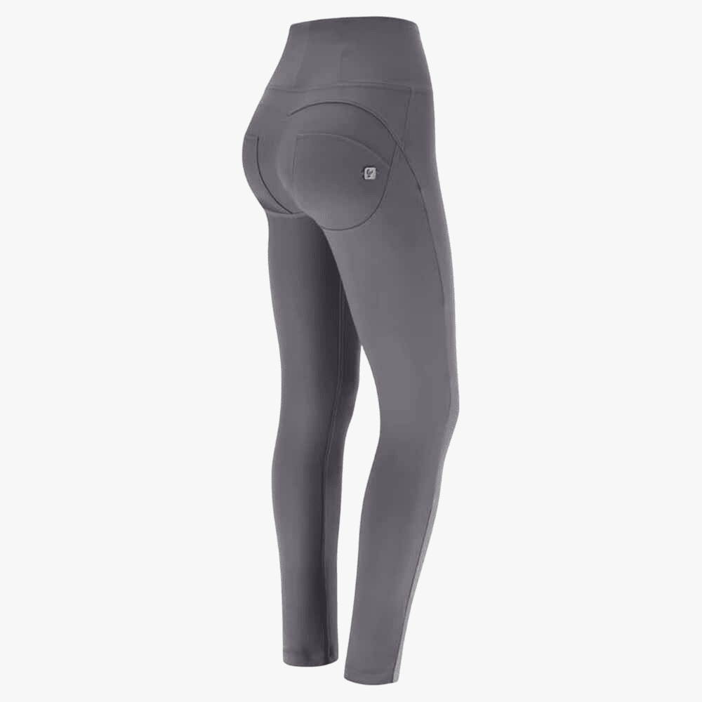 Freddy Womens High Rise Wr.Up With Zipper Diwo Pro Tana Care Volcanic Grey | Freddy