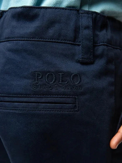 Polo Boys Adrian Chino Pants Navy | Polo