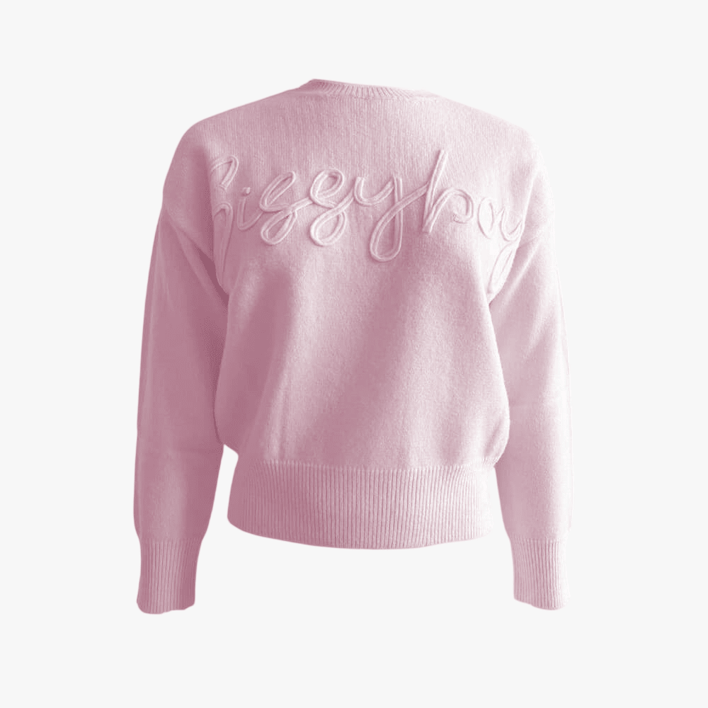 Sissy Boy Womens Forver Young Knit Jersey Pale Pink | Sissy Boy