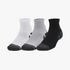 Under Armour Tech Performance 3 Pack Qtr Socks 011 Multi | Under Armour