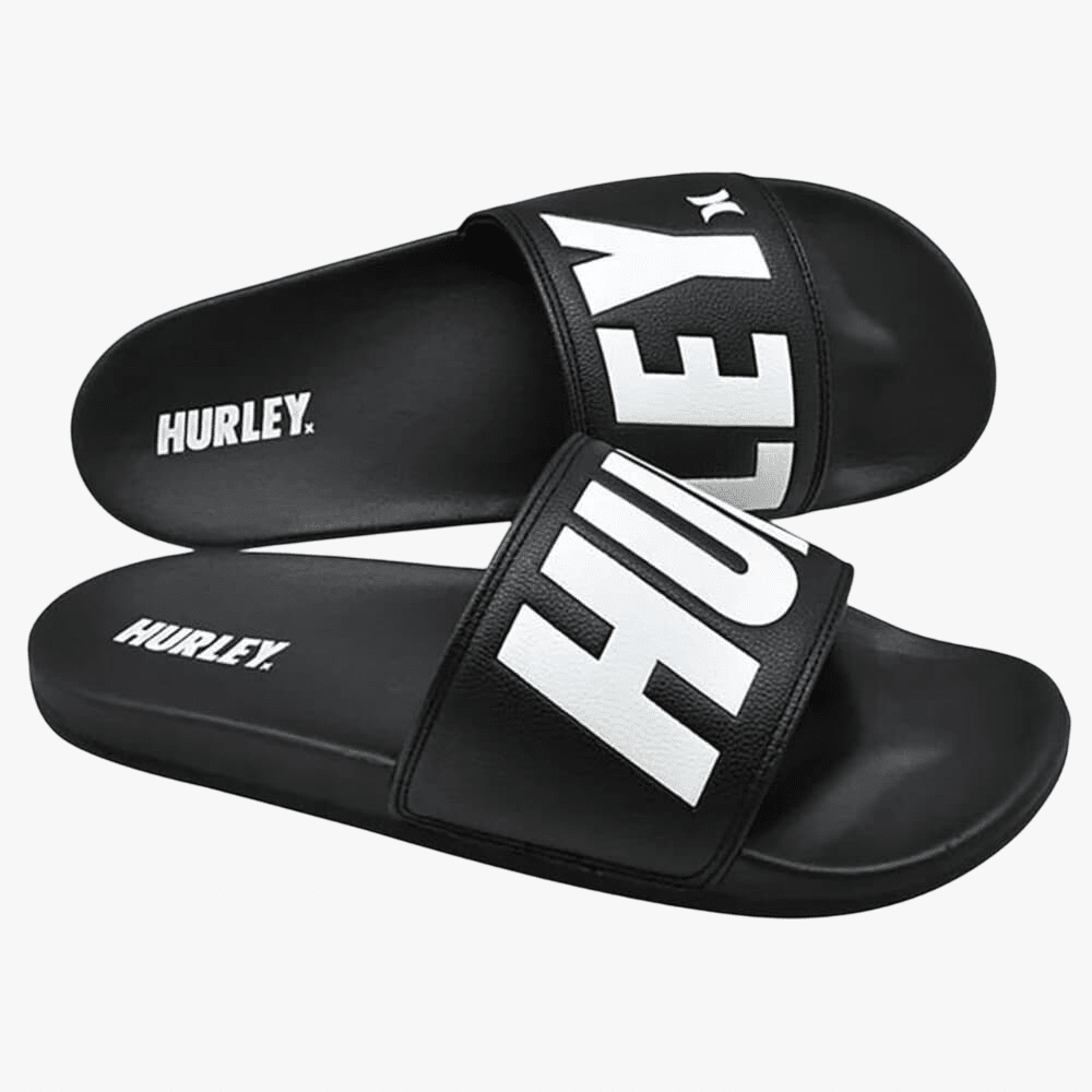 Hurley Mens Split Tide Slide Black | Hurley