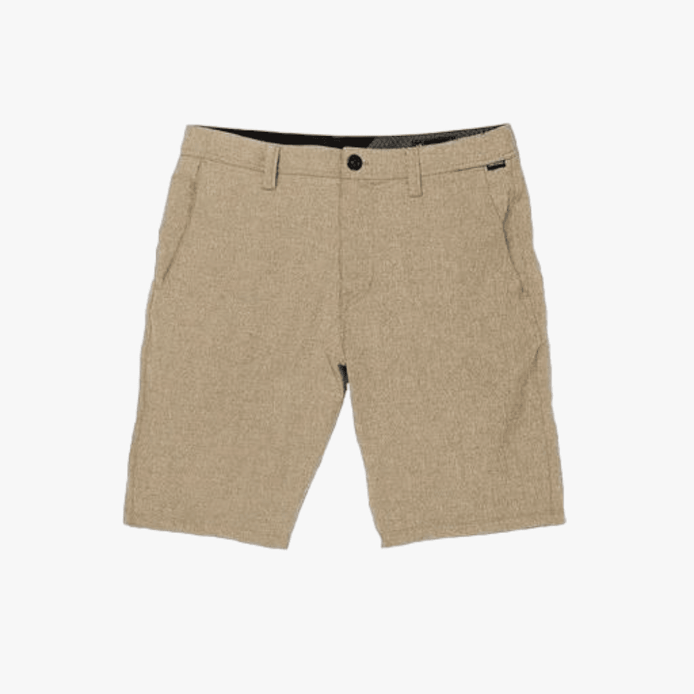 Volcom Mens Frickn Cross Shred Hybrid Boardshort Dark Khaki | Volcom