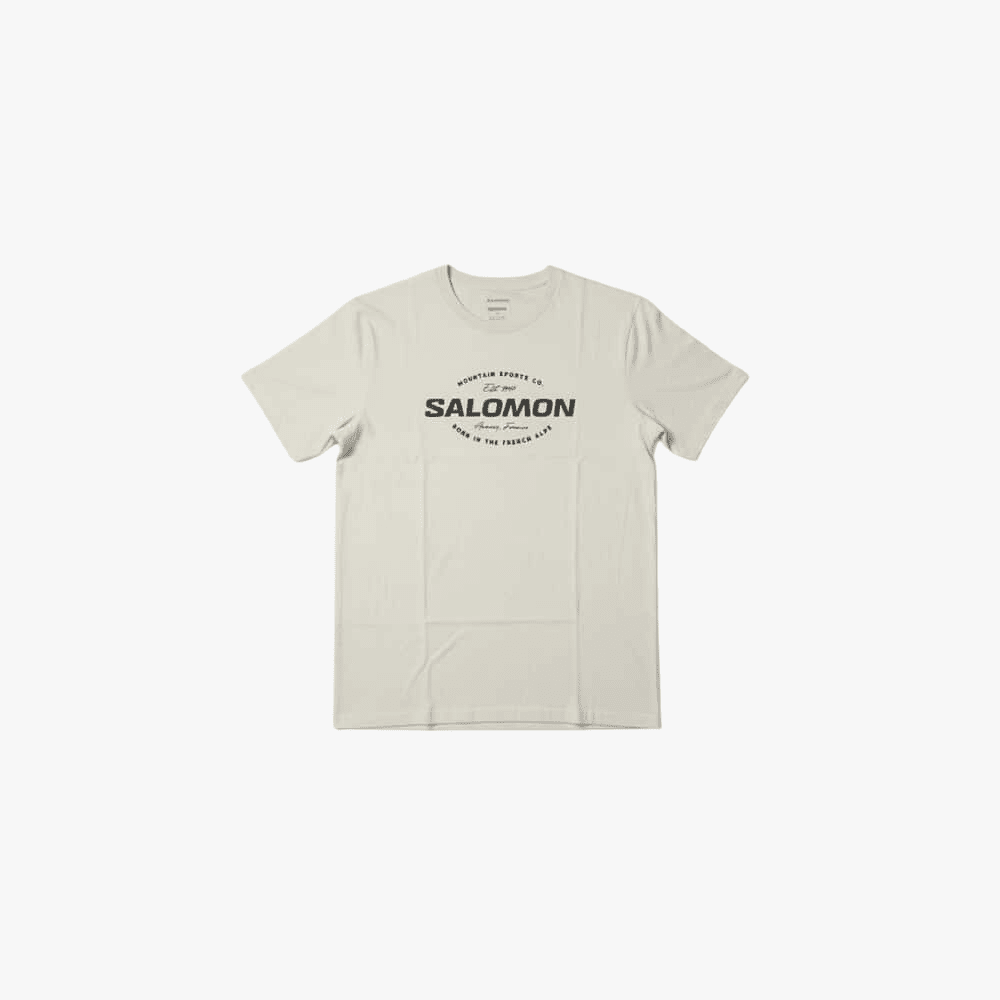Salomon Mens Cruiser Short Sleeve Tee Rainy Day | Salomon
