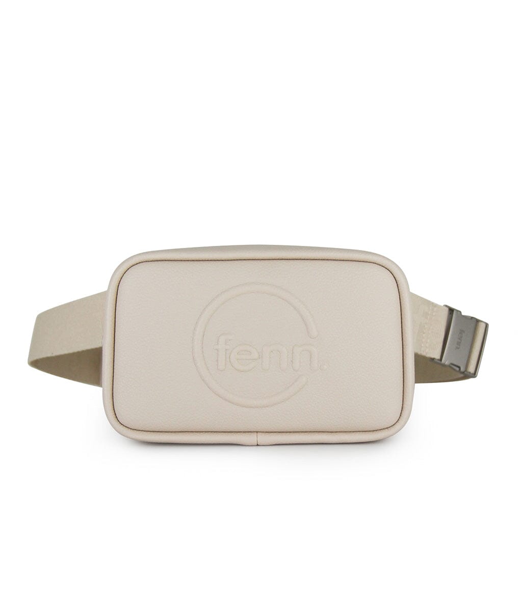 Fenn Pouch Strap Oatmeal Silver Handbag | Fenn