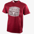 Wildebees Mens Bullet Sign Short Sleeve Tee Cabernet | Wildebees