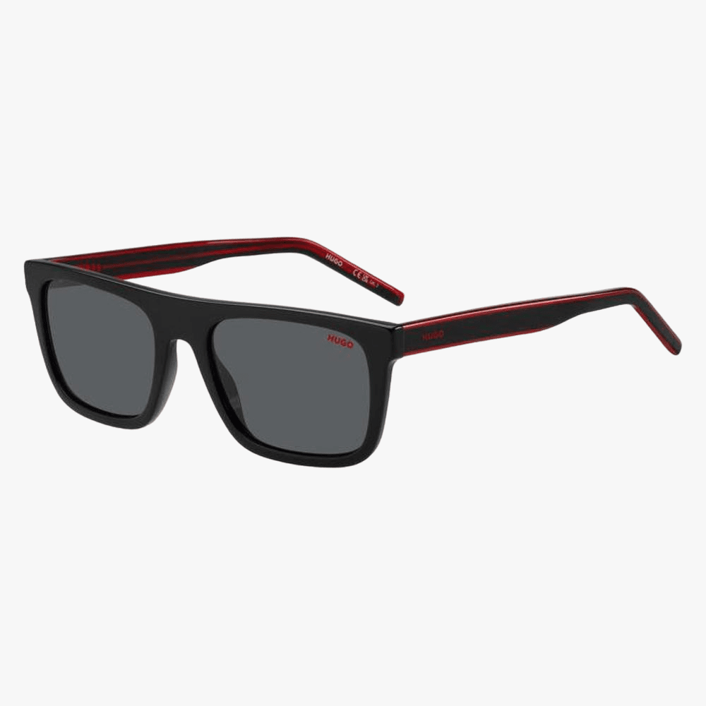 Hugo Boss Mens Sunglass Black Red Hugo Boss