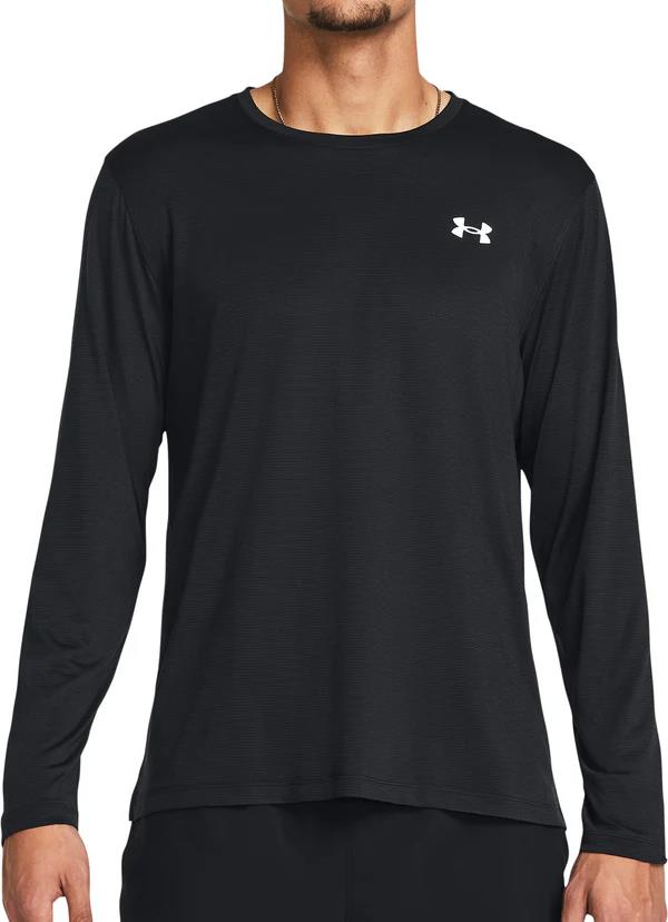 Under Armour Mens Launch Tech Running Long Sleeve Tee 001 Black