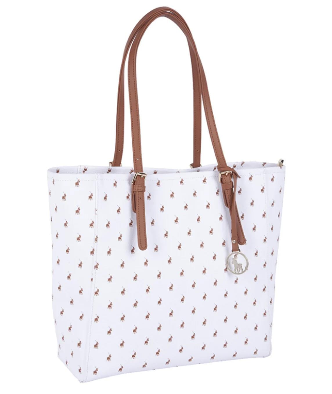 Polo New Iconic Tote Handbag White | Polo