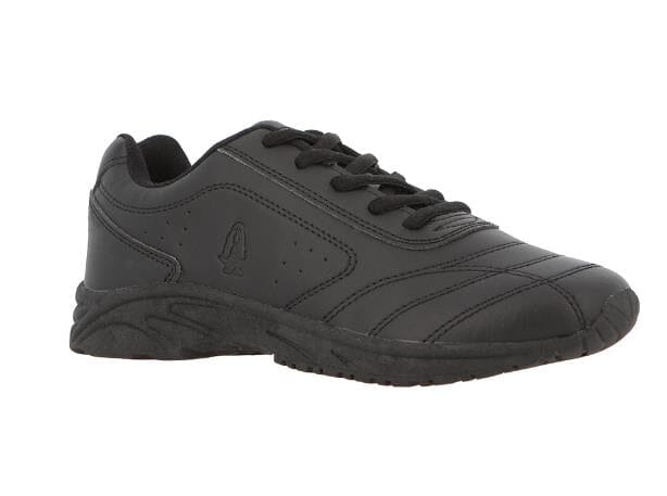 Hush Puppies Older Kids Ace Lace Up Sneaker Black | Hush Puppies