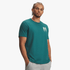 Under Armour Mens Blur Logo Tee 338 Teal | Under Armour