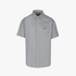 Pringle Mens Moses Textured Short Sleeve Shirt Blue | Pringle