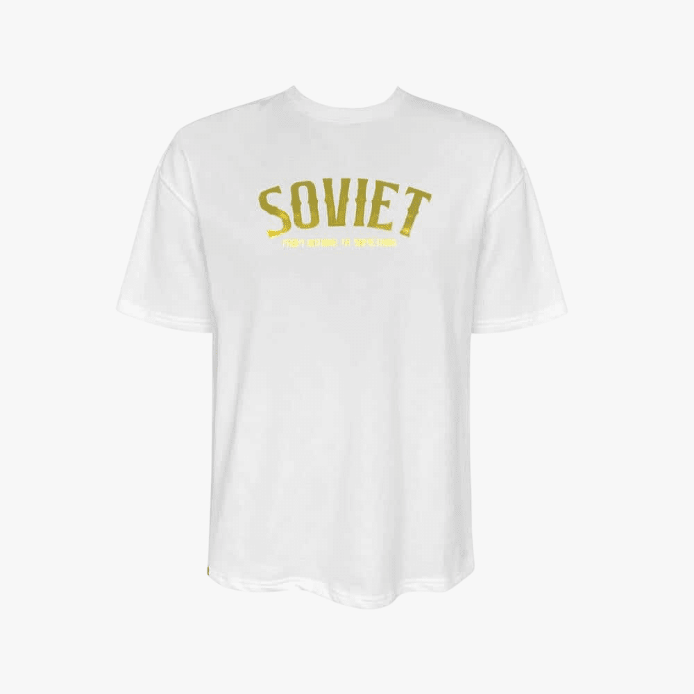 Soviet Mens Revive Short Sleeve Fashion Tee White | Soviet