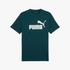 Puma Mens Ess Logo Short Sleeve Tee Green | Puma