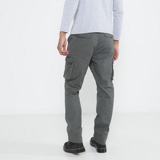 Jeep Mens Dawson Fixed Waist Cargo Pants Jungle Green