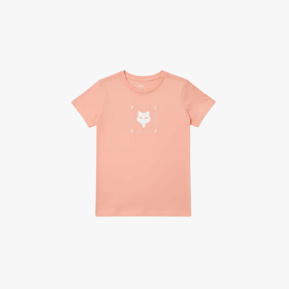 Fox Womens Boxed Out Short Sleeve Tee Peaches And Cream | Fox