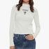 Guess Womens Colette Long Sleeve Tee White | Guess