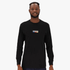 Salomon Mens Huck Long Sleeve Tee Black Salomon