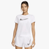 Nike Womens Dri-Fit Short-Sleeve Graphic Running Top White | Nike