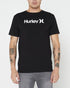 Hurley Mens One And Only Classic Short Sleeve Black White | Hurley