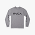 Rvca Mens Big Rvca Sweater 3X Grey Noise Mocktwist | Rvca