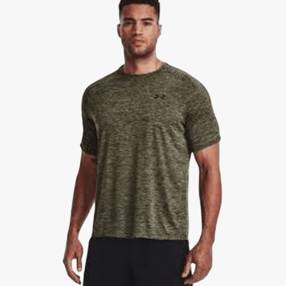 Under Armour Mens Tech 2.0 Short Sleeve Tee 390 Olive | Under Armour