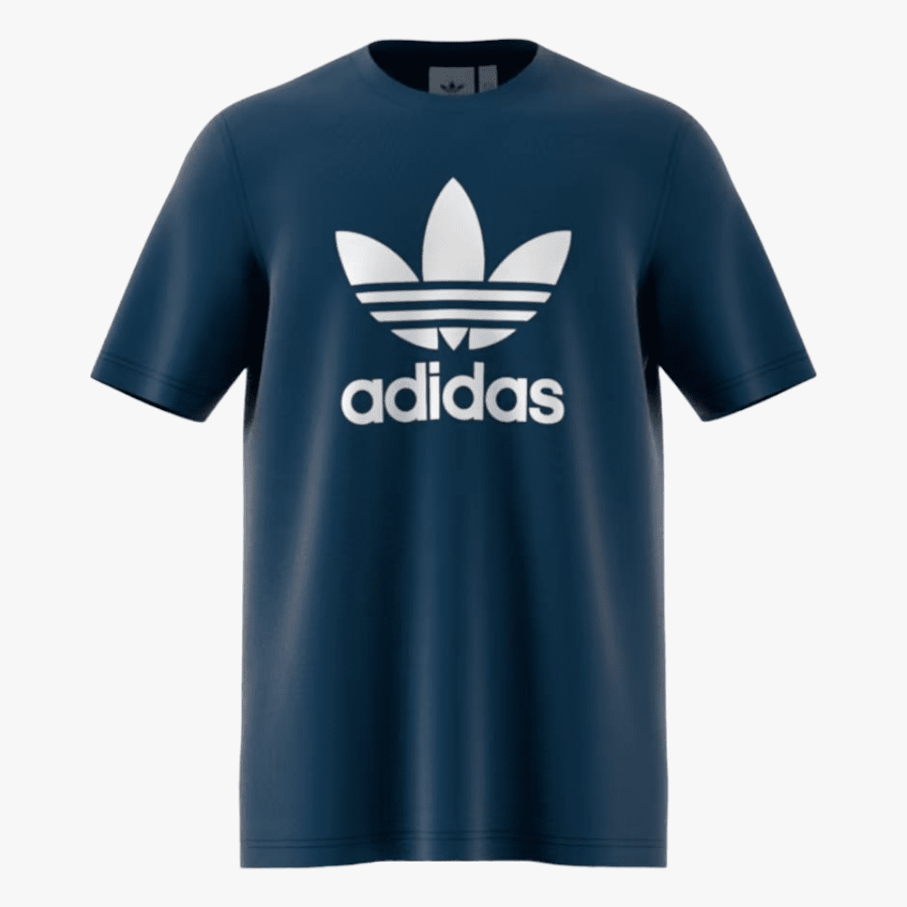 adidas Mens Tref Short Sleeve Tee Blue | adidas