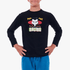 Fox Boys Race Long Sleeve Tee Black | Fox