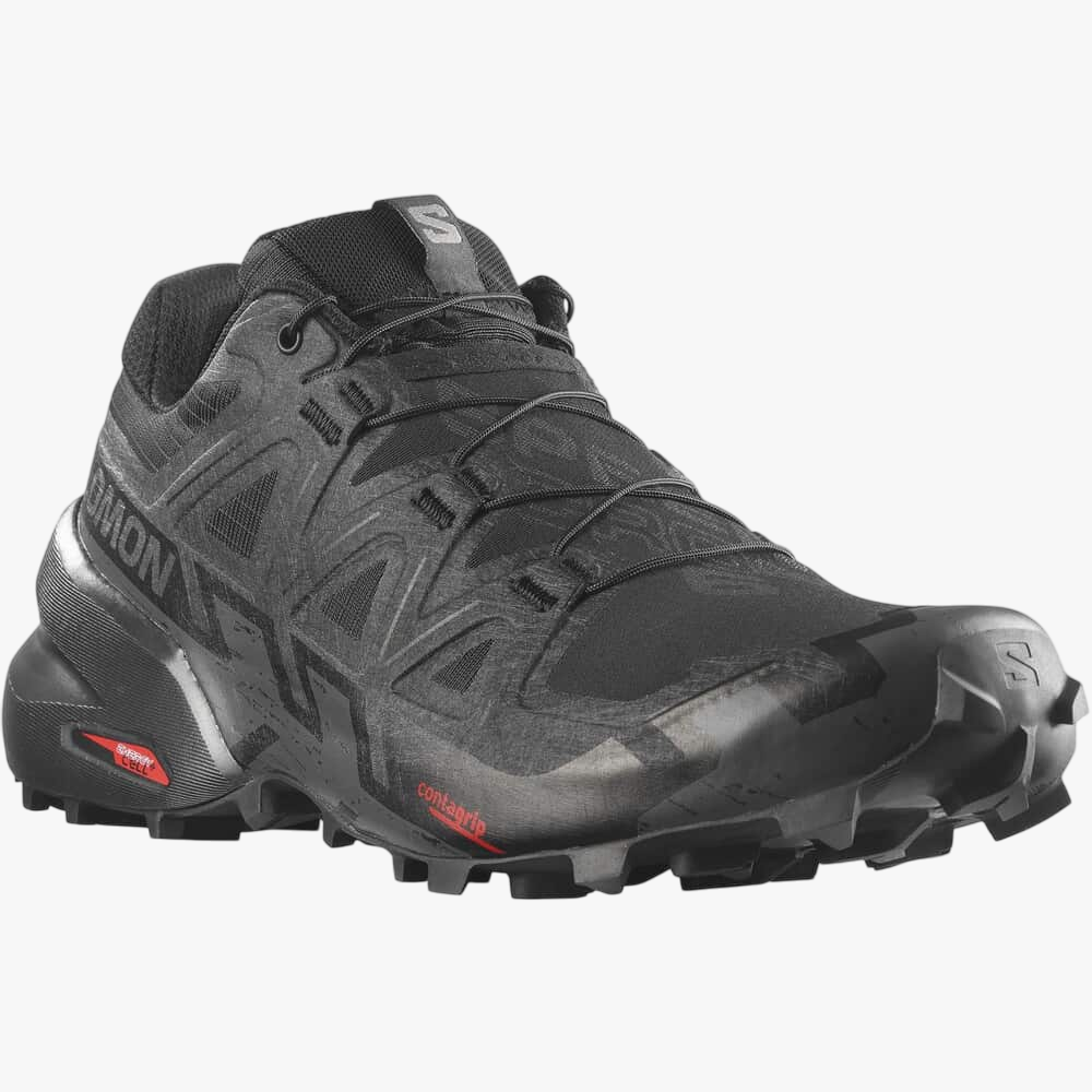 Salomon Womens Speedcross 6 Trail Black Black Phantom